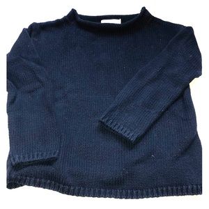 CREWCUTS Navy Cotton rollneck sweater